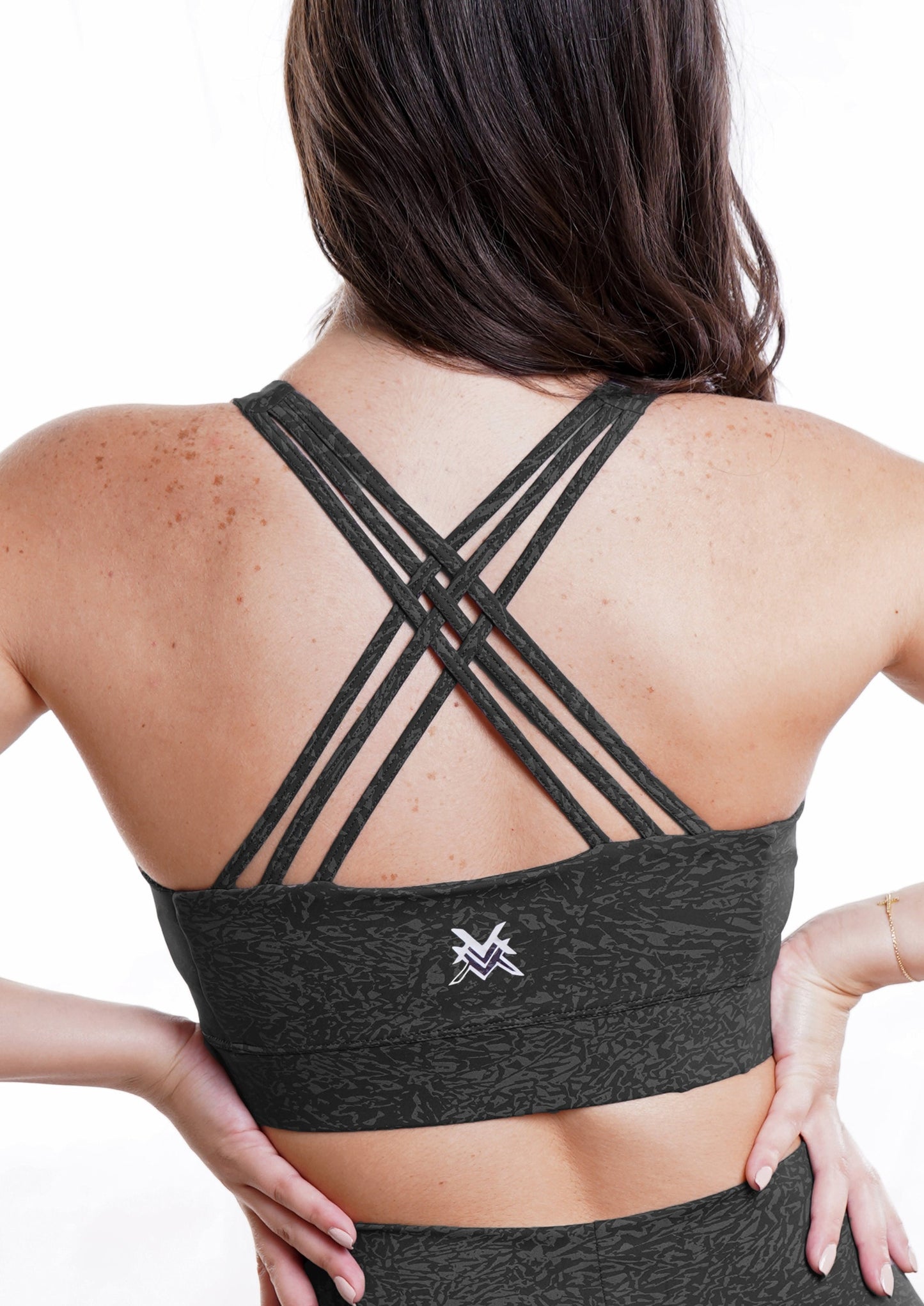 JOURNEY SPORTS BRA - BLACK