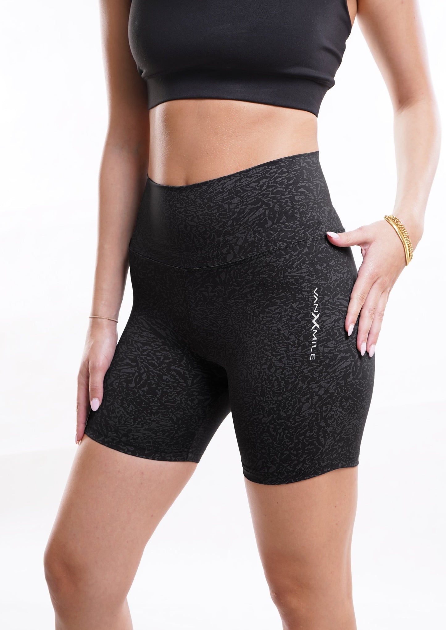 JOURNEY BIKER SHORT - BLACK