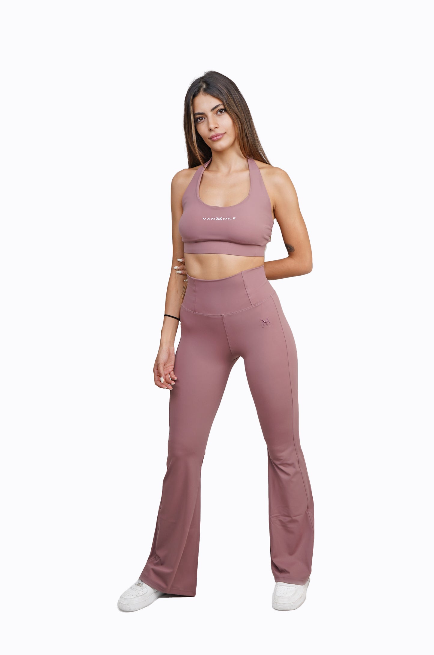 SPORTS BRA - ROSEWOOD