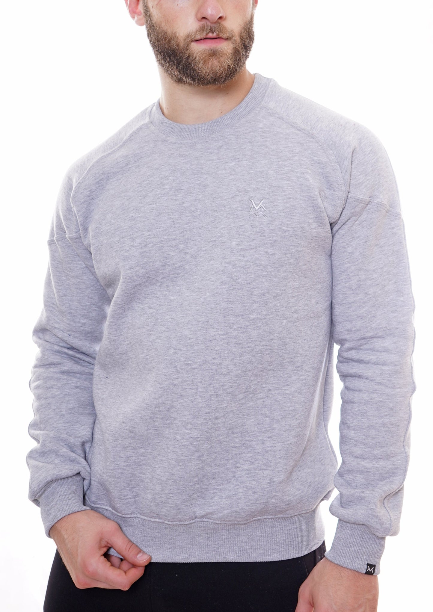 EVERYDAY CREW NECK SWEATSHIRT - GREY