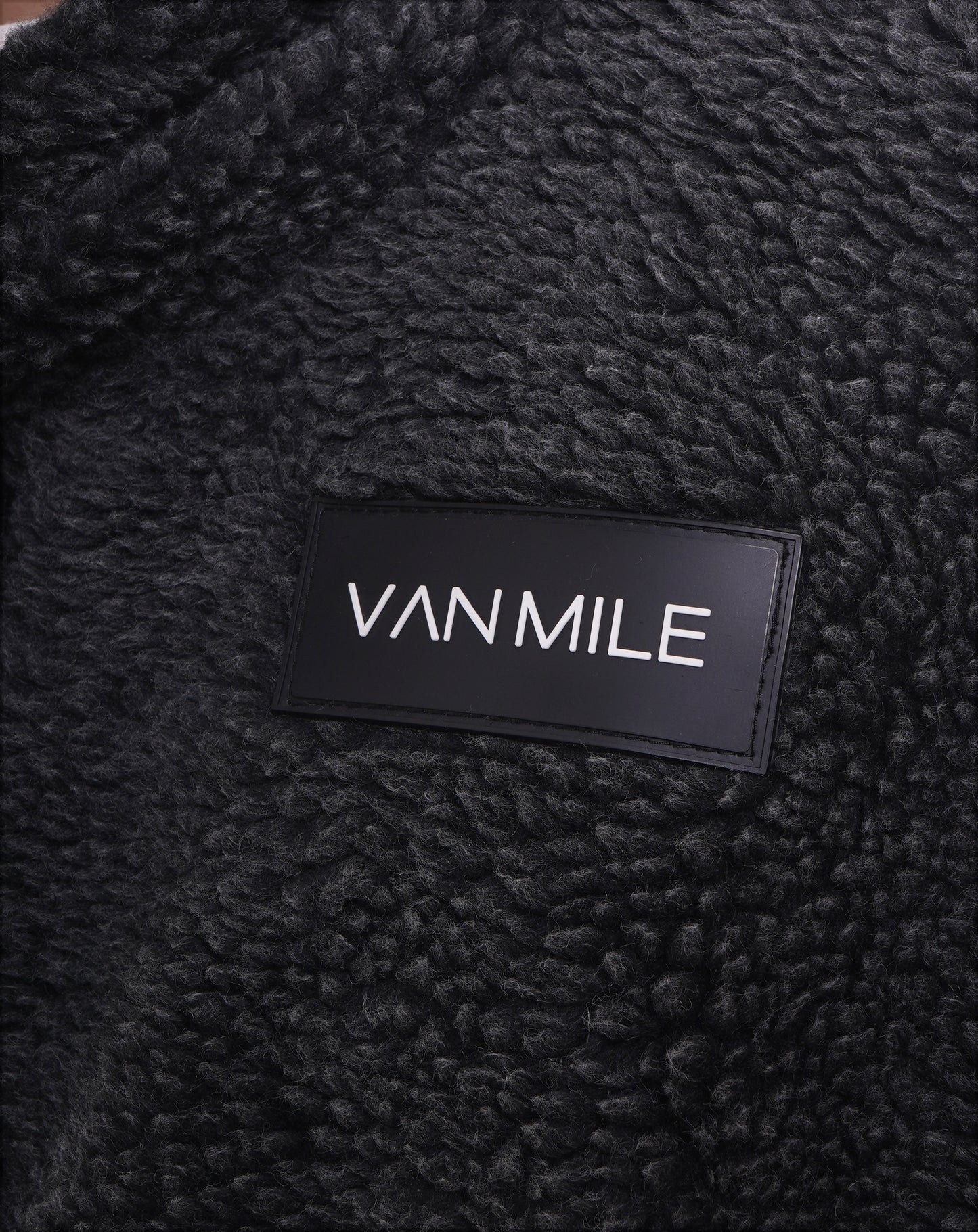 LIMITED EDITION ARCTIC OVERSIZED TEDDY JACKET - BLACK