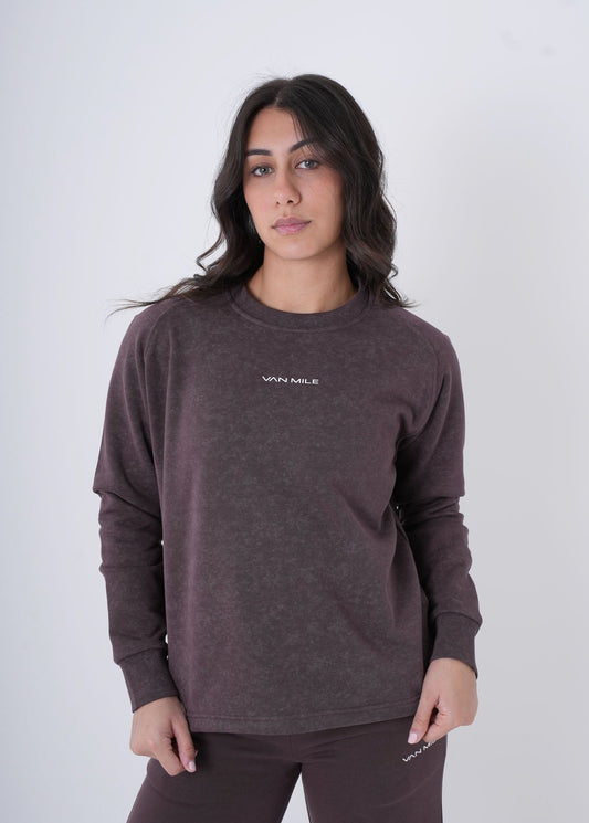VNML Printed Sweatshirt - Brown