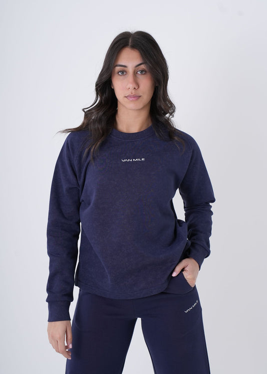 VNML Printed Sweatshirt - Navy