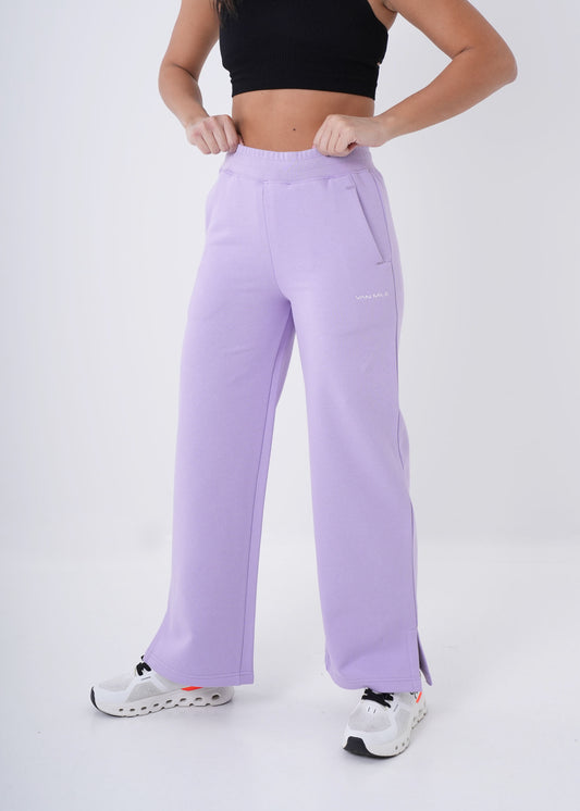 VNML Flared Cotton Pant - Lilac