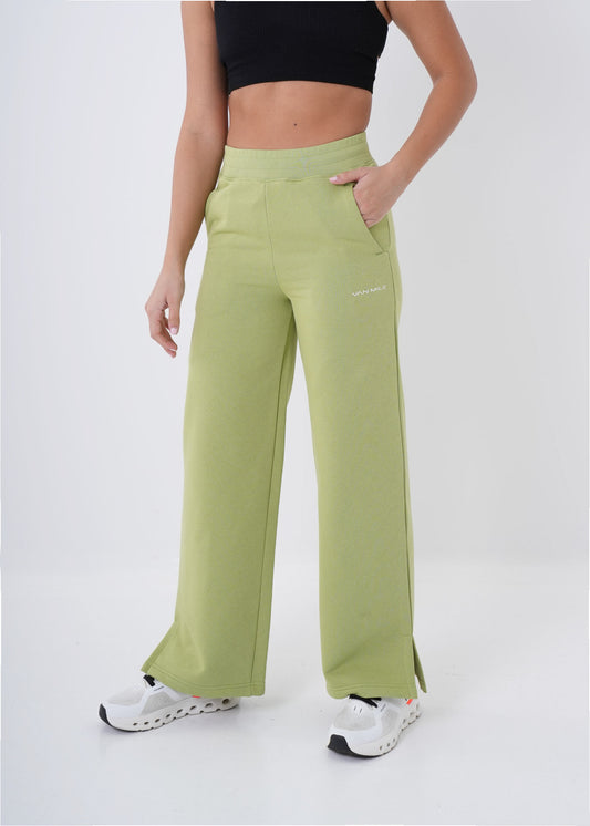 VNML Flared Cotton Pant - Lime Green