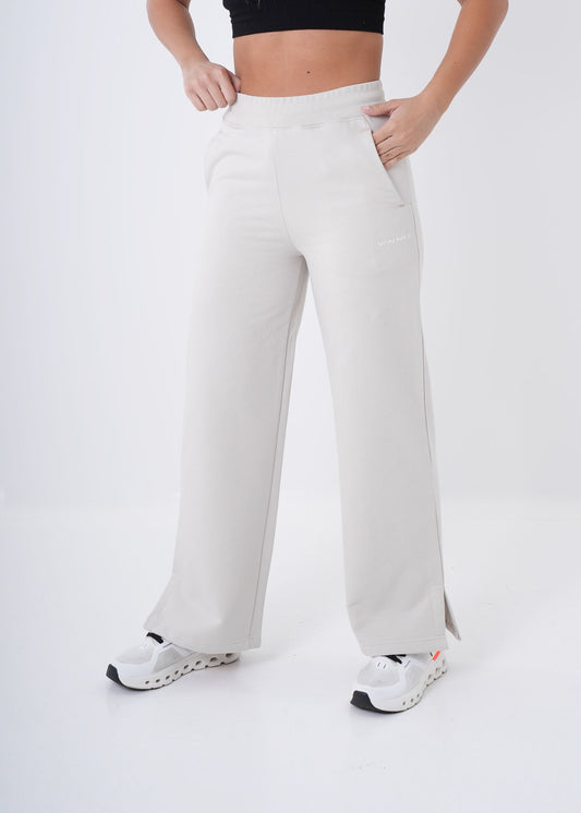 VNML Flared Cotton Pant - Beige