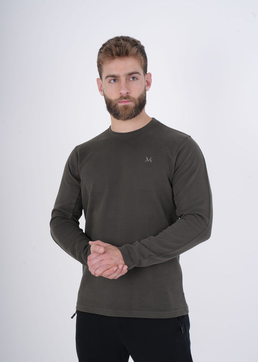 Crewneck Sweatshirt - Onyx Gray