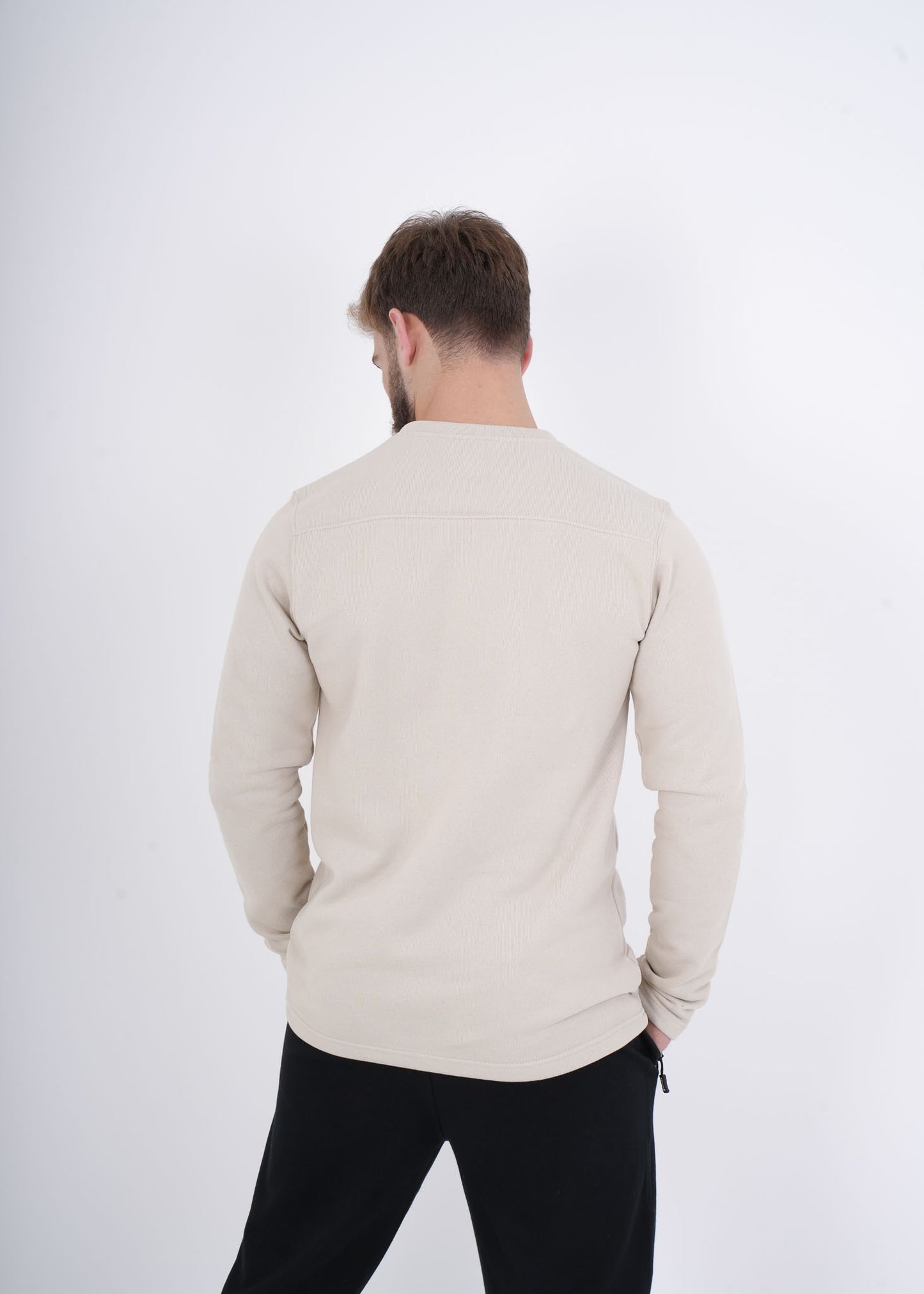 Crewneck Sweatshirt - Beige