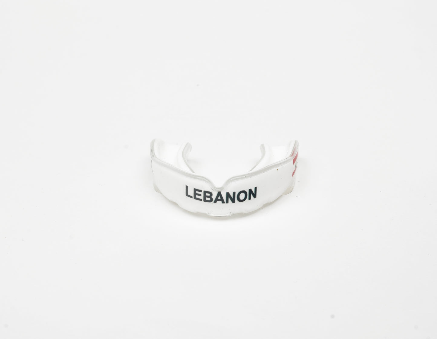 VAN MILE LIMITED EDITION Lebanon Mouth Guard Double Layer - White