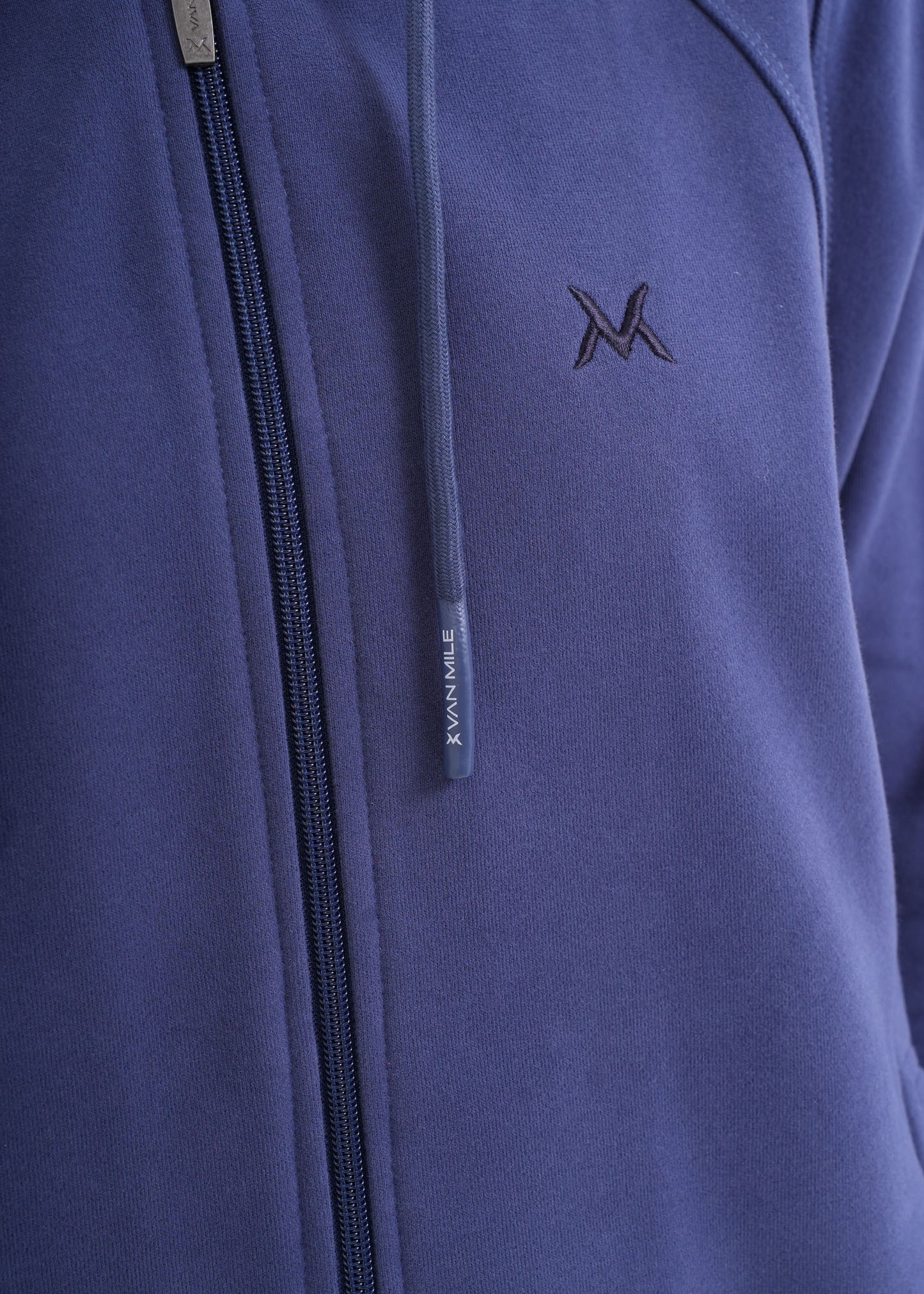 VNML Zip Through Hoodie - Galaxy Blue