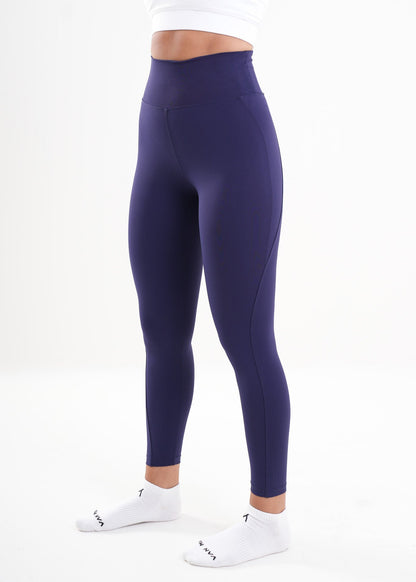 Women's VAN MILE AURORA Leggings in Navy – side view