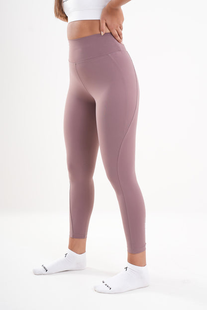 Women's VAN MILE AURORA Leggings in Pink – side view