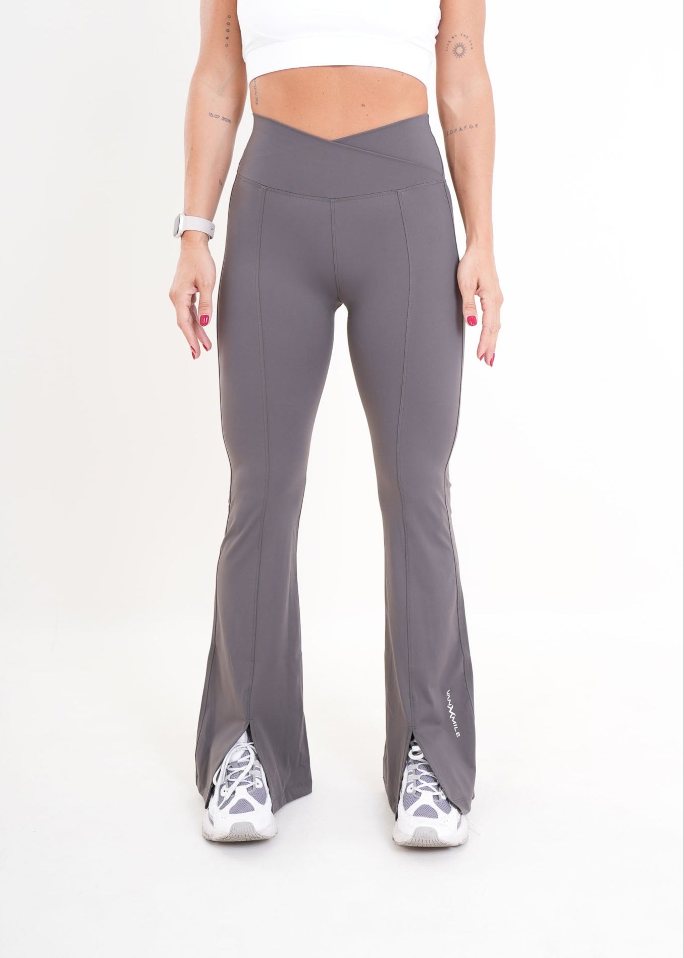 AURORA™ Flarred Legging - Grey