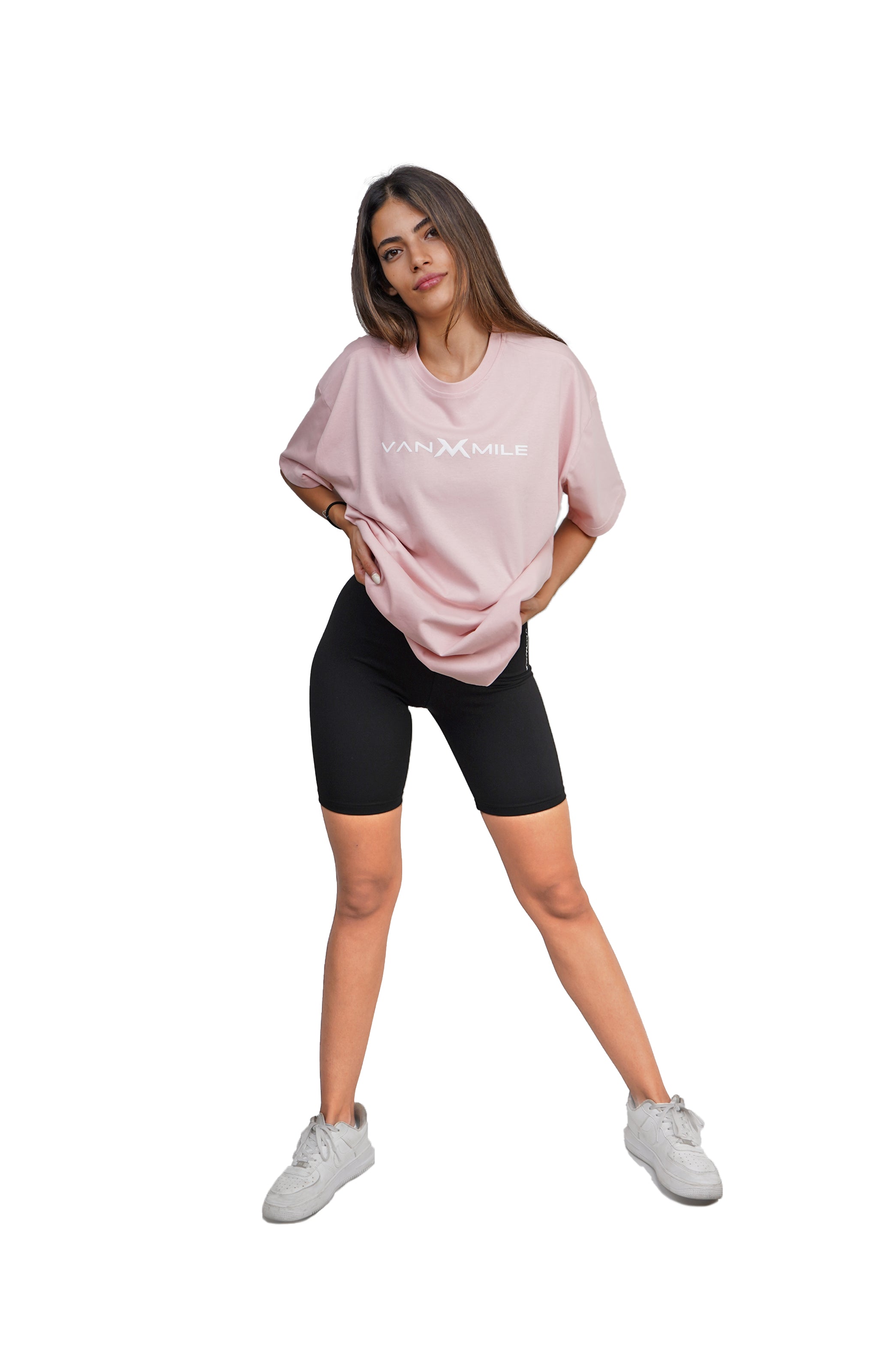 ELEMENT OVERSIZED T-SHIRT - PINK