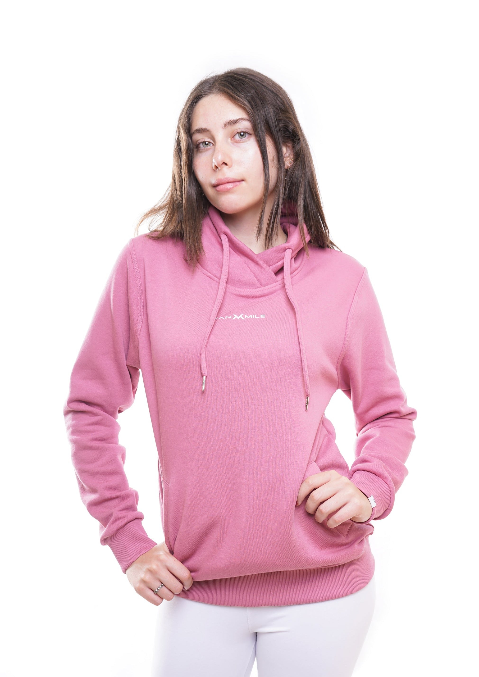 EVERYDAY TURTLE NECK SWEATSHIRT - PINK