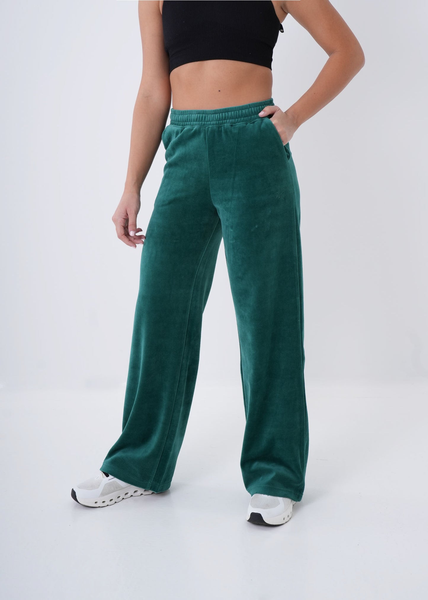 Classic Velour 2pcs Set - Dark Green