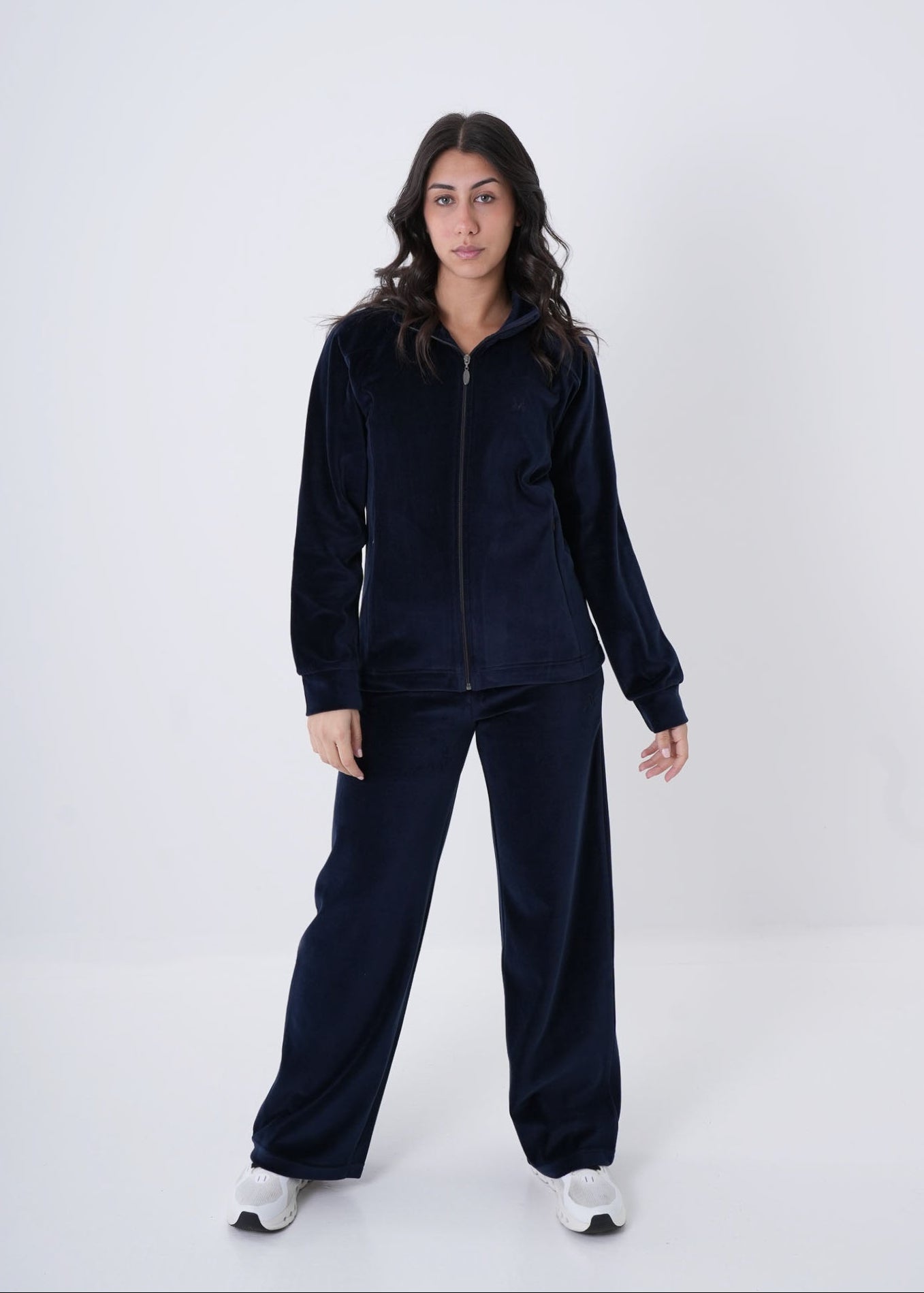 Classic Velour 2pcs Set - Navy