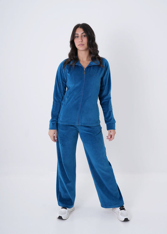Classic Velour 2pcs Set - Sky Blue
