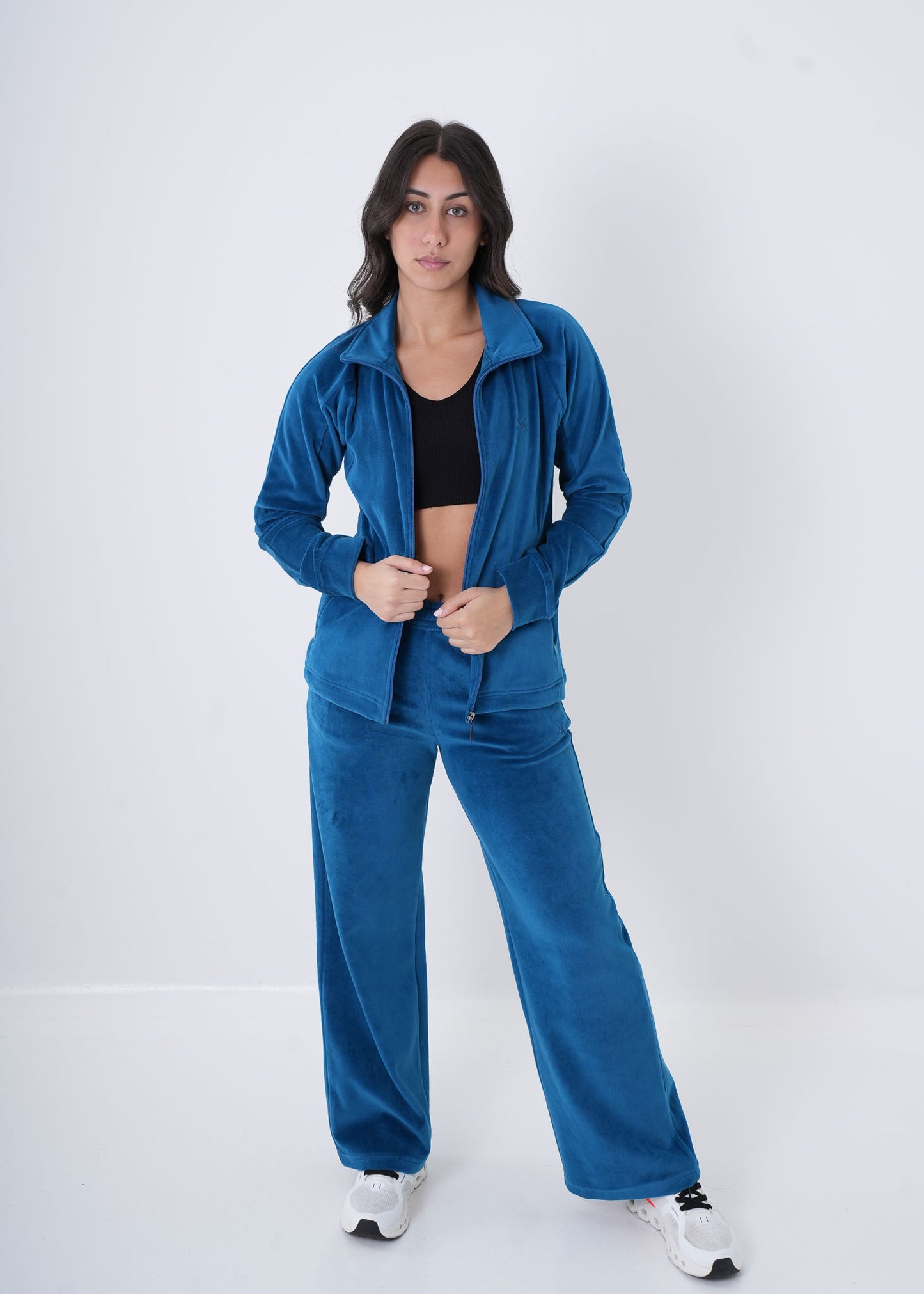 Classic Velour 2pcs Set - Sky Blue