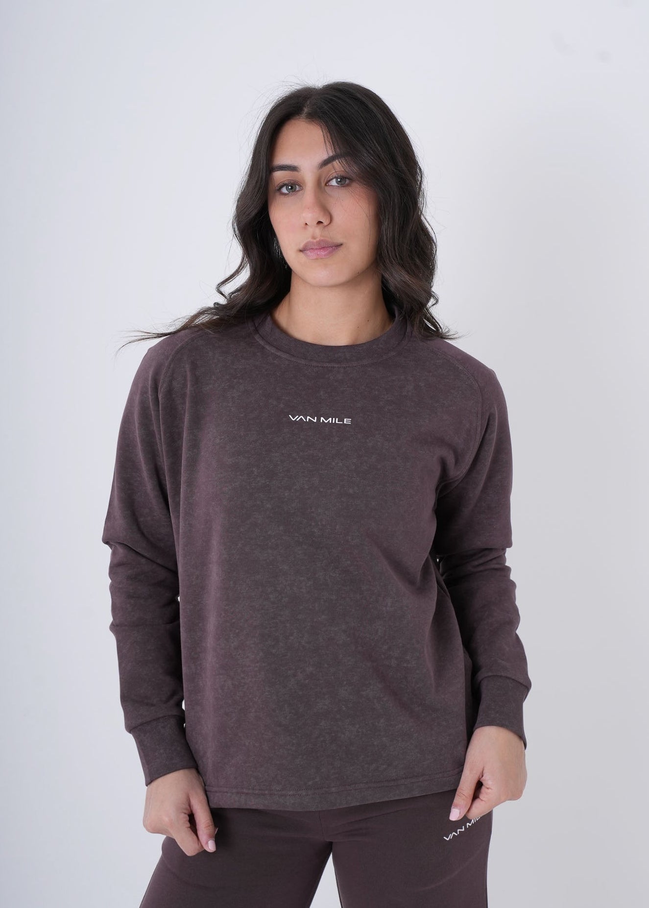 VNML Printed Sweatshirt - Brown