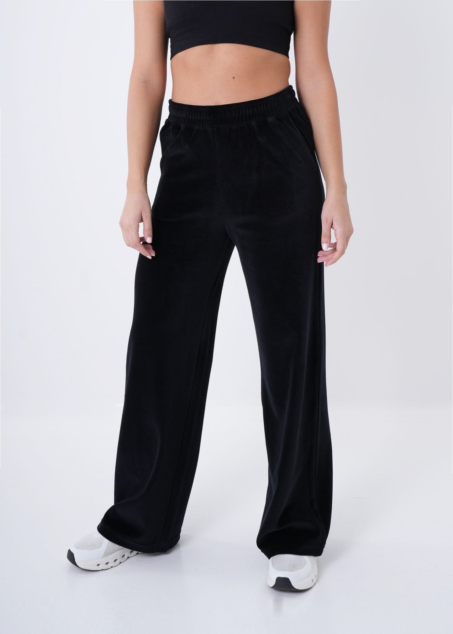 Classic Velour 2pcs Set - Black