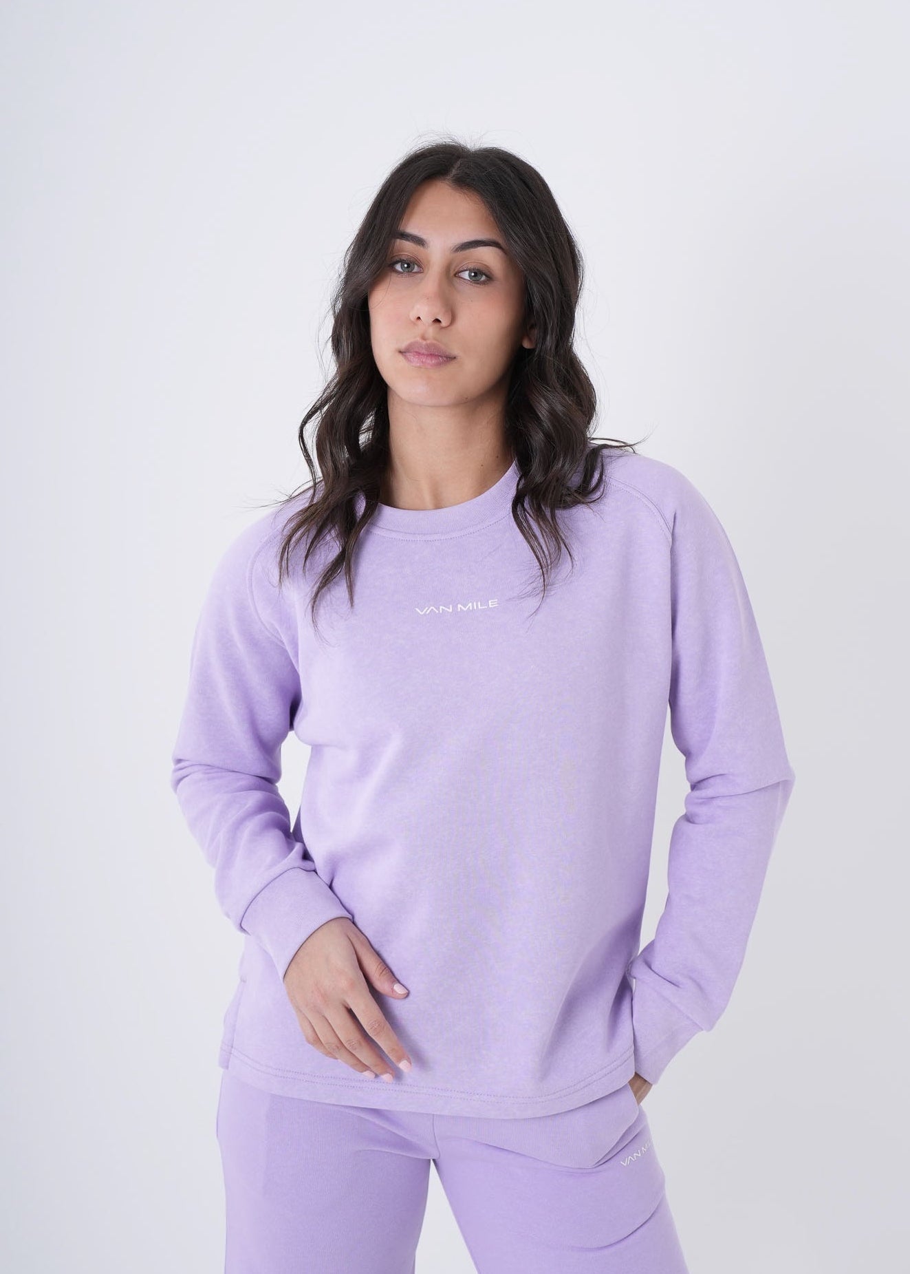VNML Printed Sweatshirt - Lilac