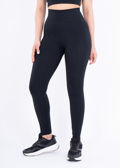 Women's VAN MILE Reborn Leggings in Black – front view
