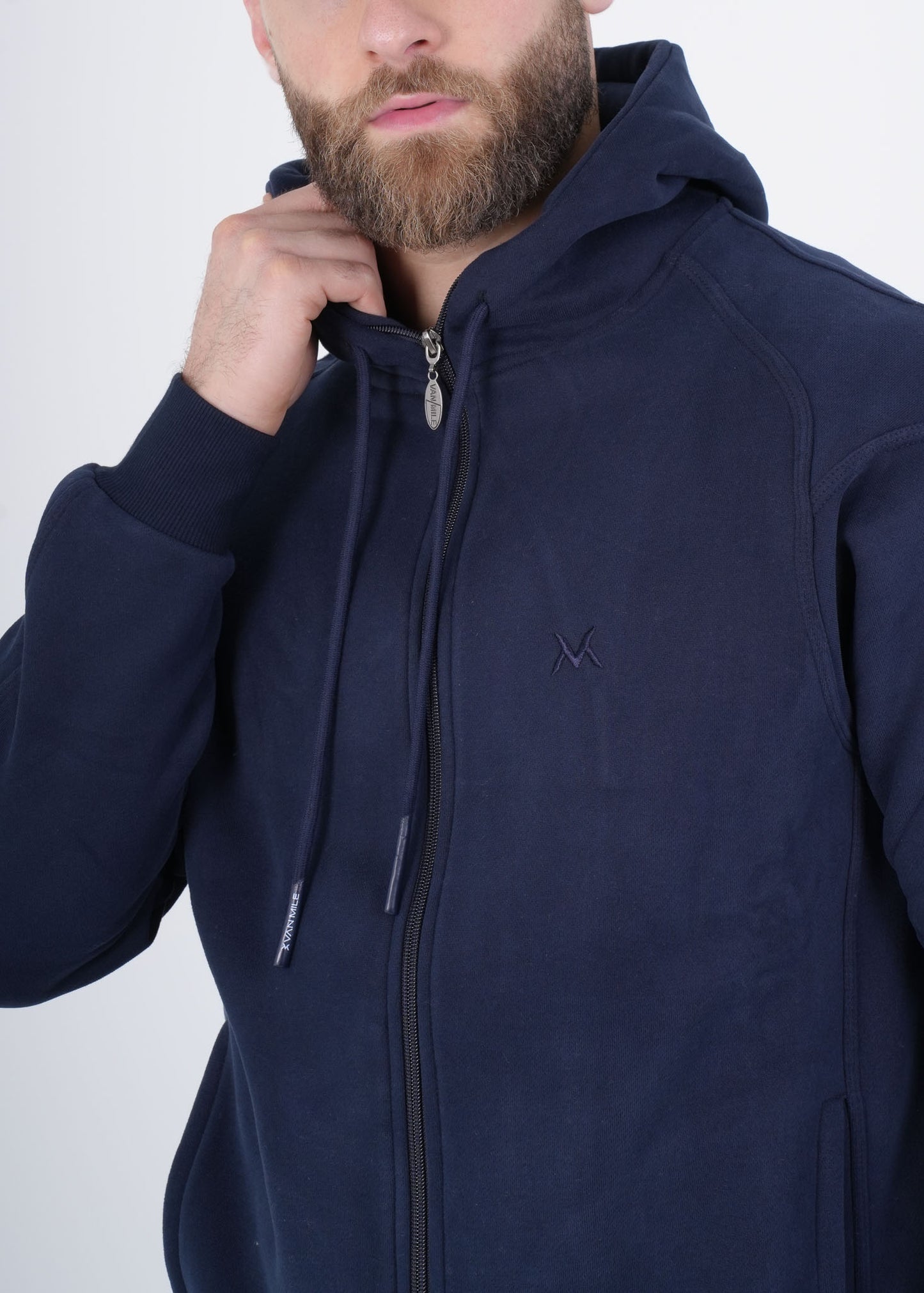 VNML Full Zip Hoodie - Navy
