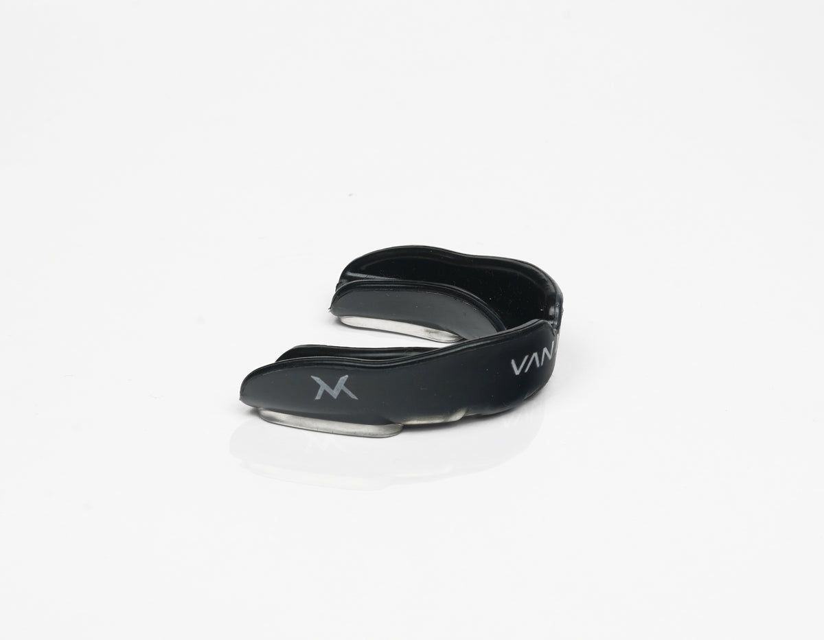 VAN MILE Mouth Guard Double Layer in Black – side view