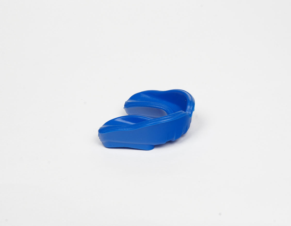 VAN MILE Junior Mouth Guard Double Layer in Blue – side view