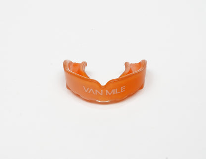 VAN MILE Mouth Guard Double Layer in Orange – front view