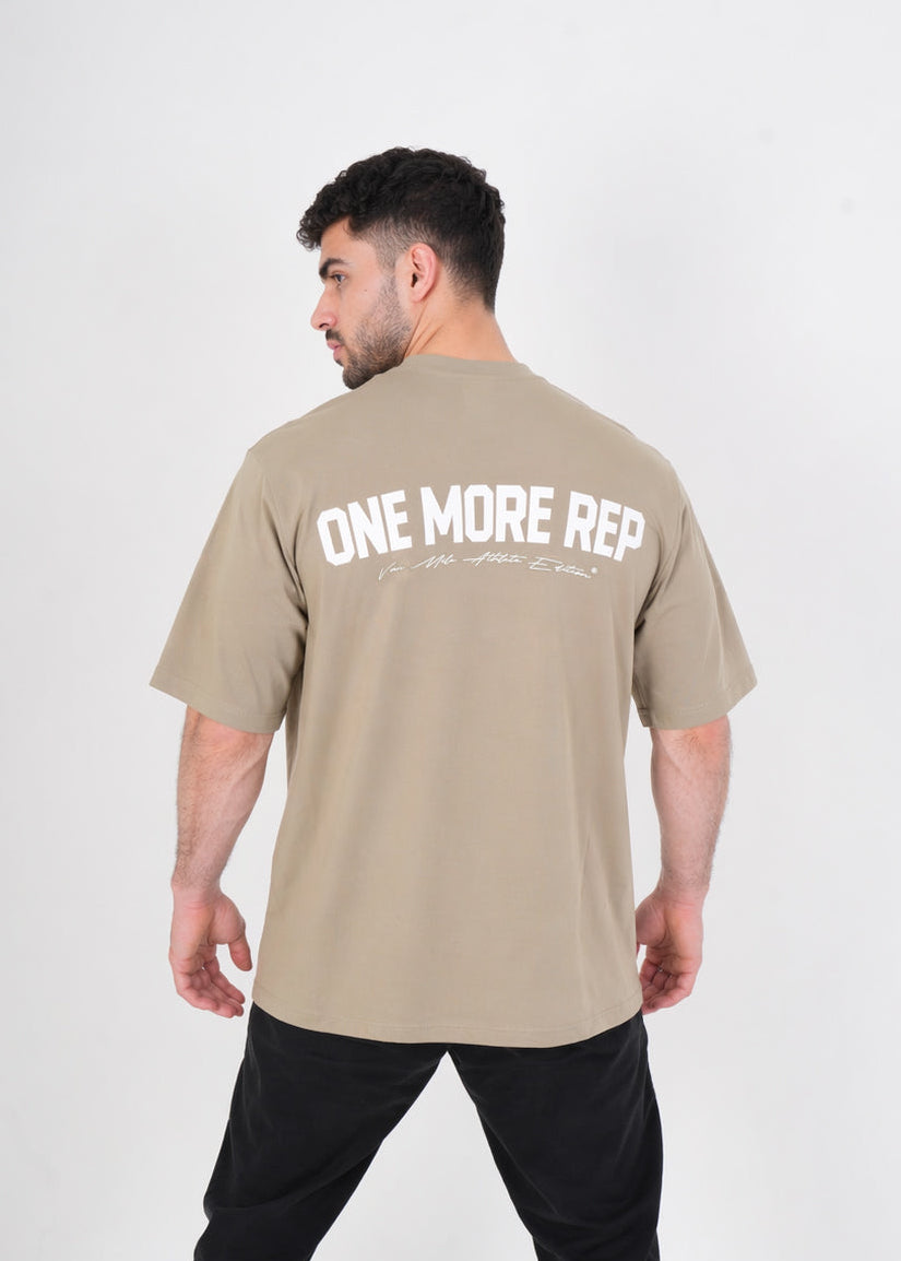 ONEMOREREP™ Oversize Tshirt - Desert Tan