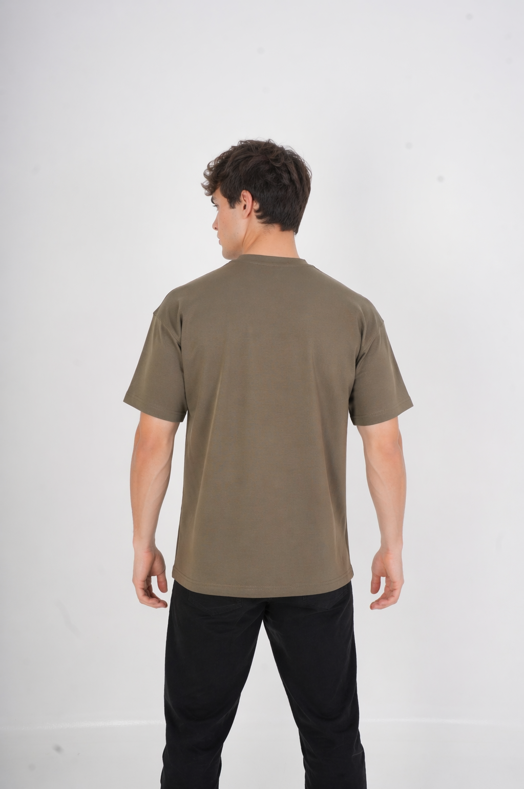 SIGNATURE™ Oversize Tshirt - Olive green