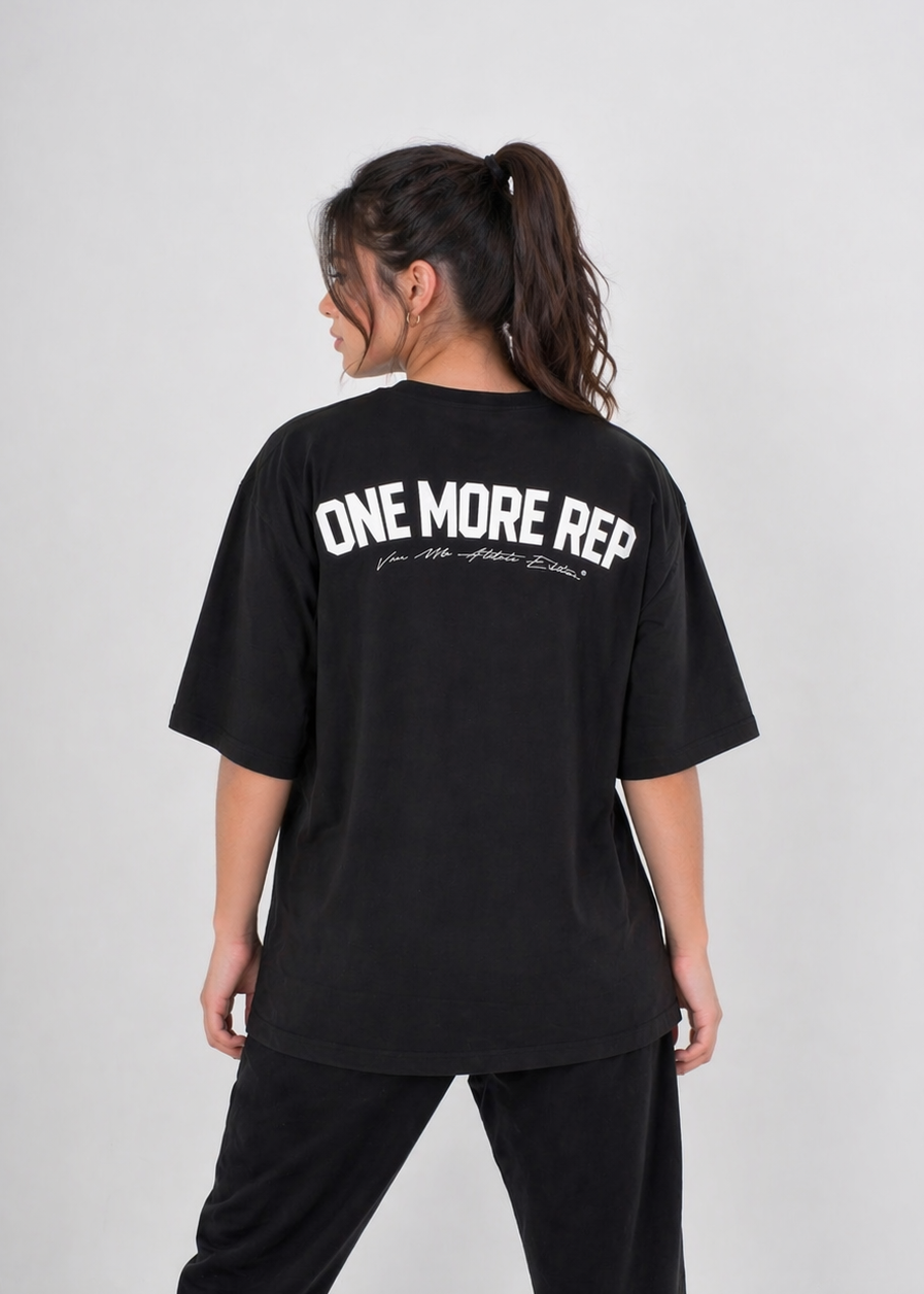 ONEMOREREP™ Oversize Tshirt - Black