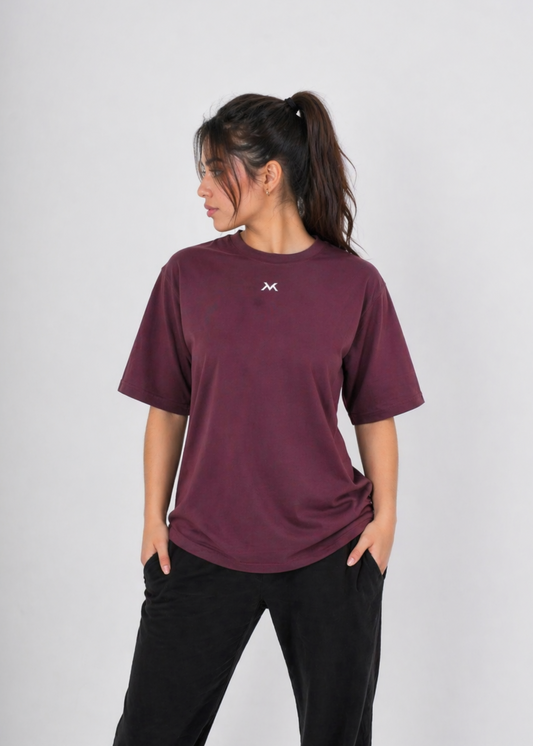 ONEMOREREP™ Oversize Tshirt - Burgundy