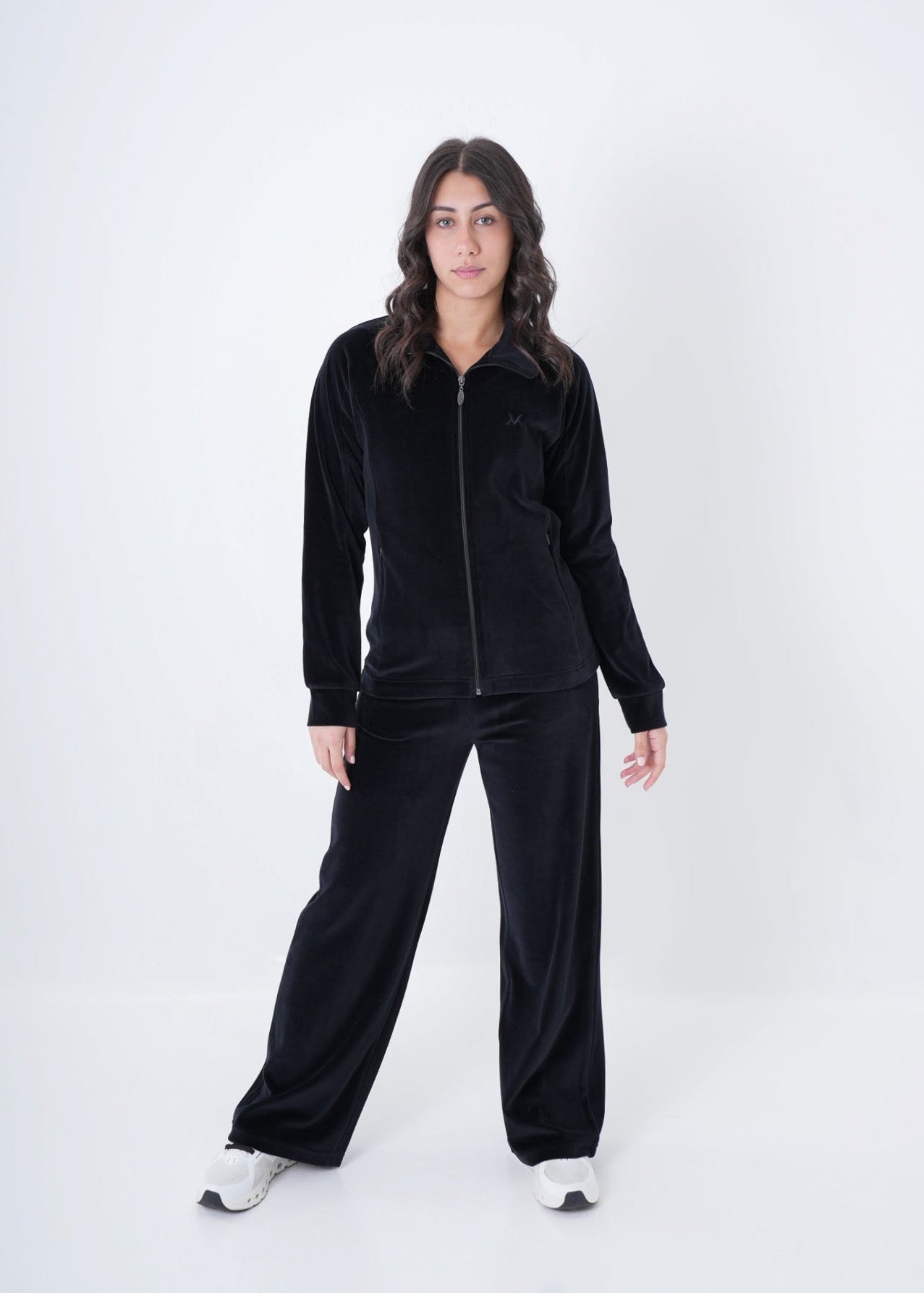 Classic Velour 2pcs Set - Black