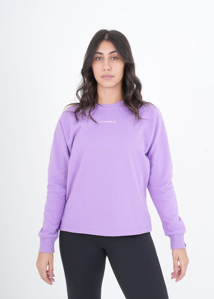 Women's VAN MILE VNML Sweatshirt in Lilac – front view