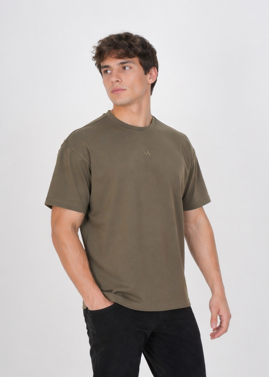 SIGNATURE™ Oversize Tshirt - Olive green