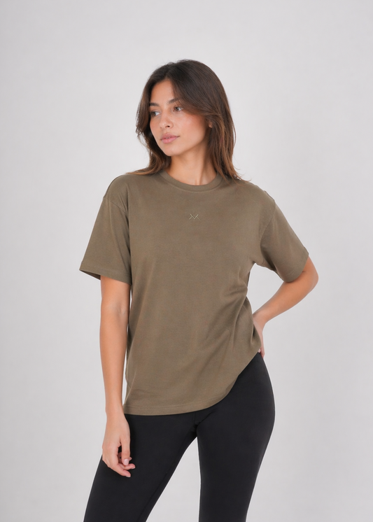 SIGNATURE™ Oversize Tshirt - Desert Tan