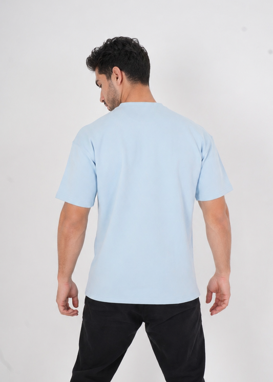 MILESTONE™ Oversize Tshirt - Baby Blue