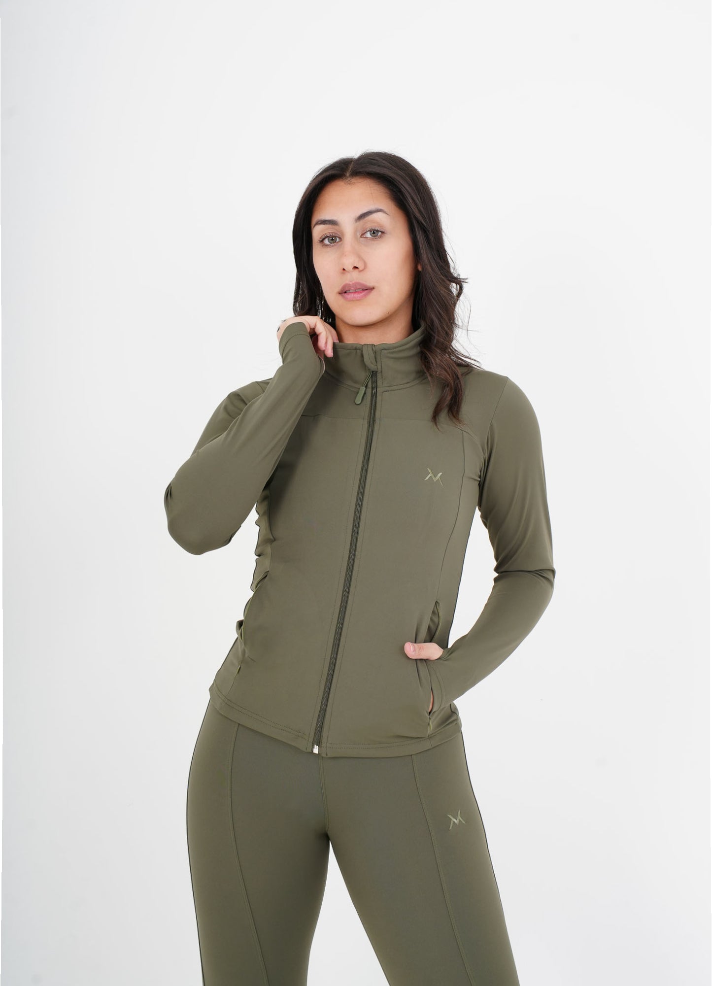 VNML 2pcs Lycra V2.0 Set - Olive Green
