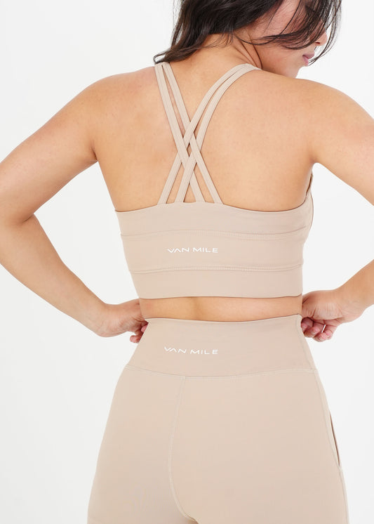 Sculpt™ Sports Bra - Beige