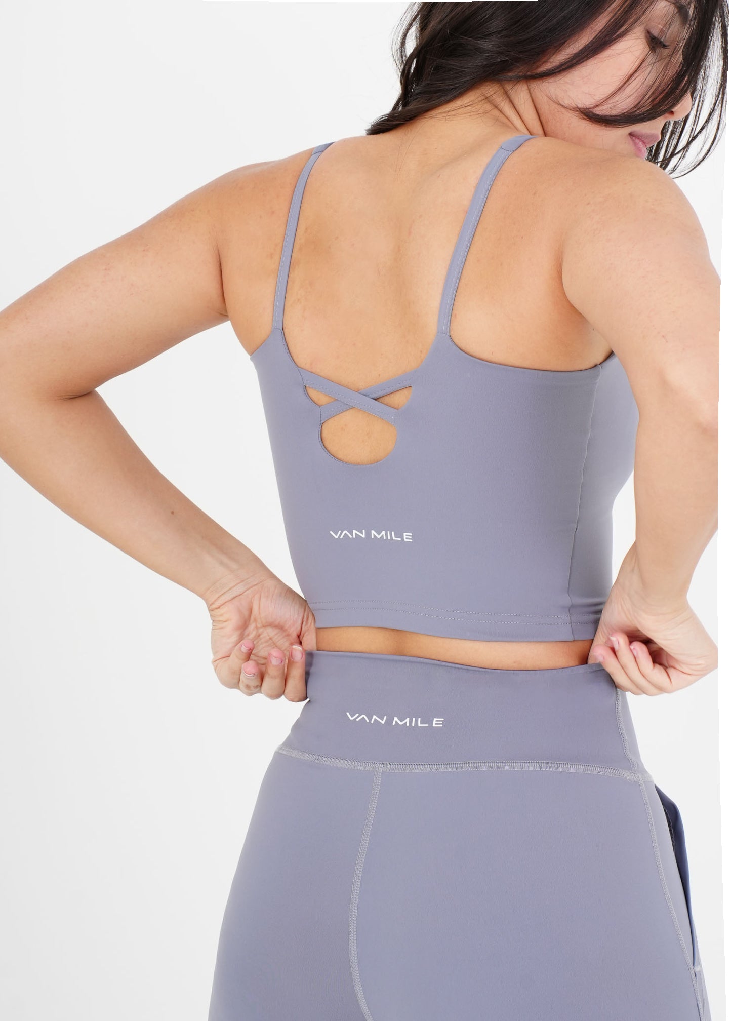 Sculpt™ Crop Top - Baby Blue