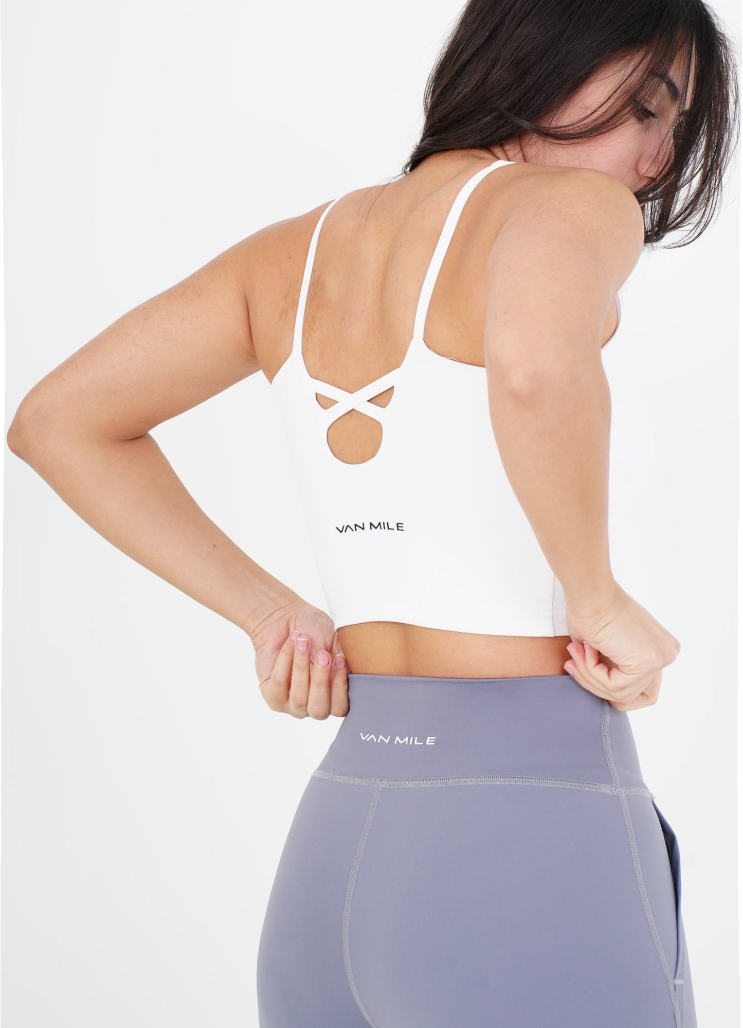 Sculpt™ Crop Top - White