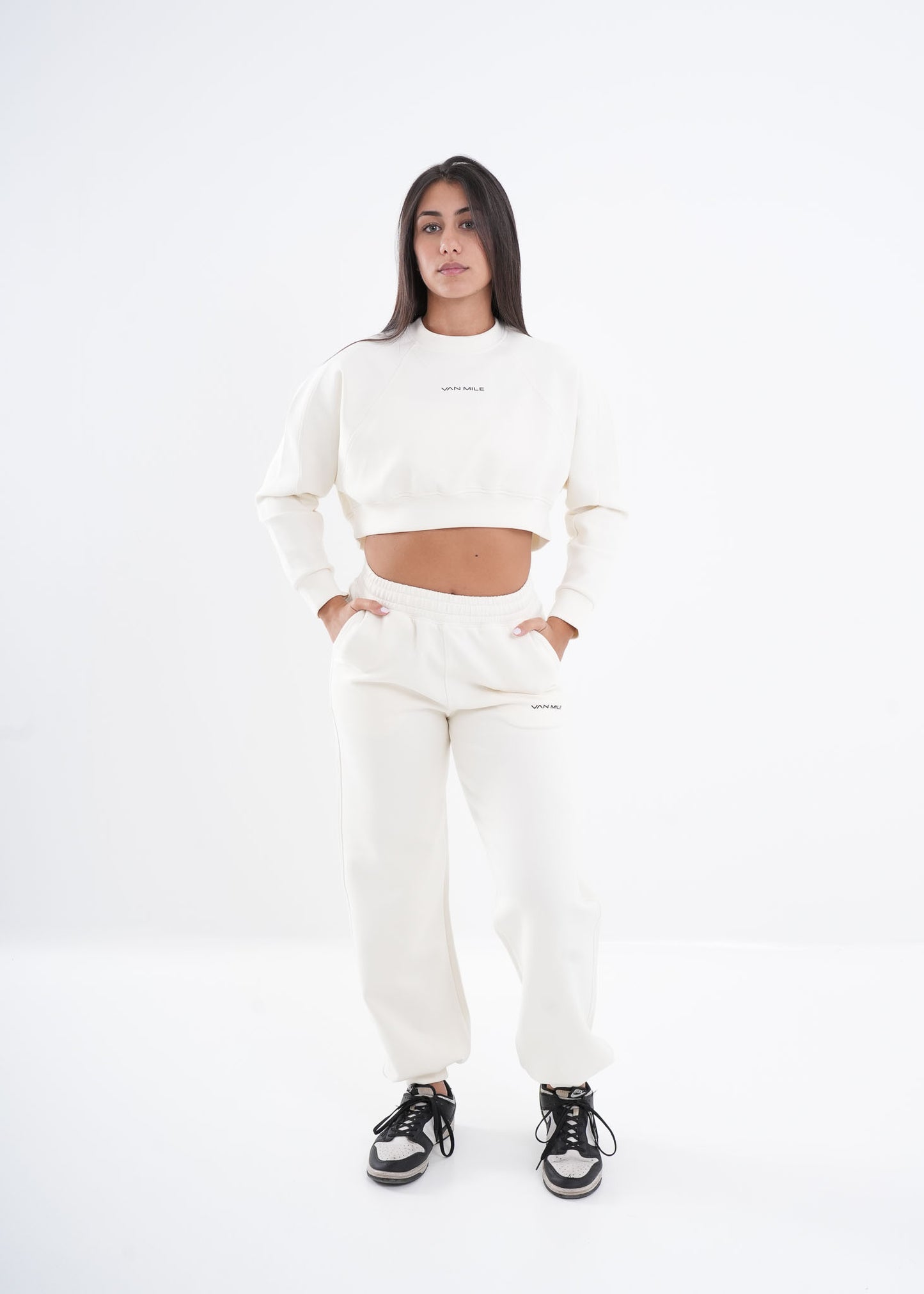 VNML 2 Pcs Crop Set - Off White