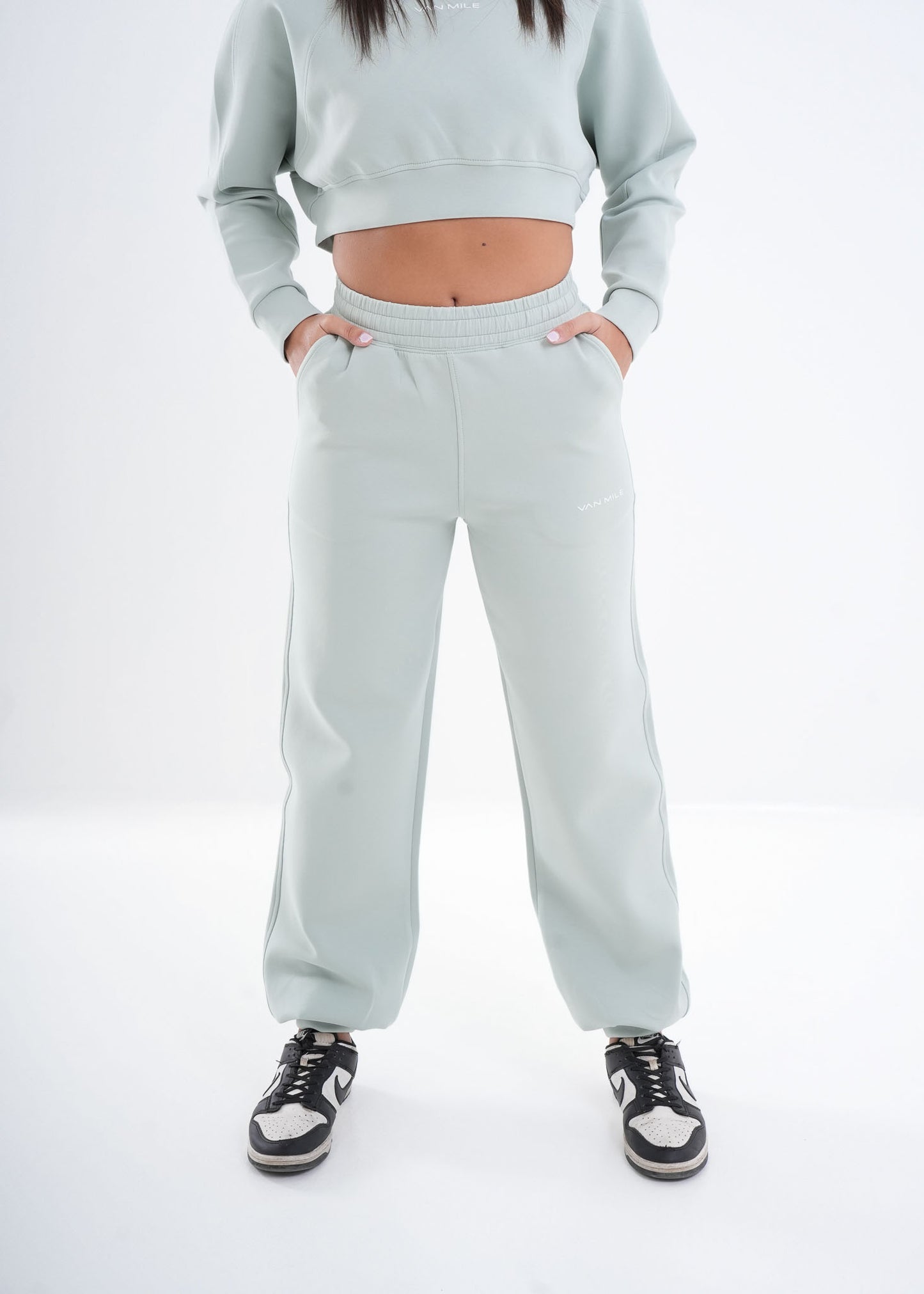 VNML 2 Pcs Crop Set - Mint Green