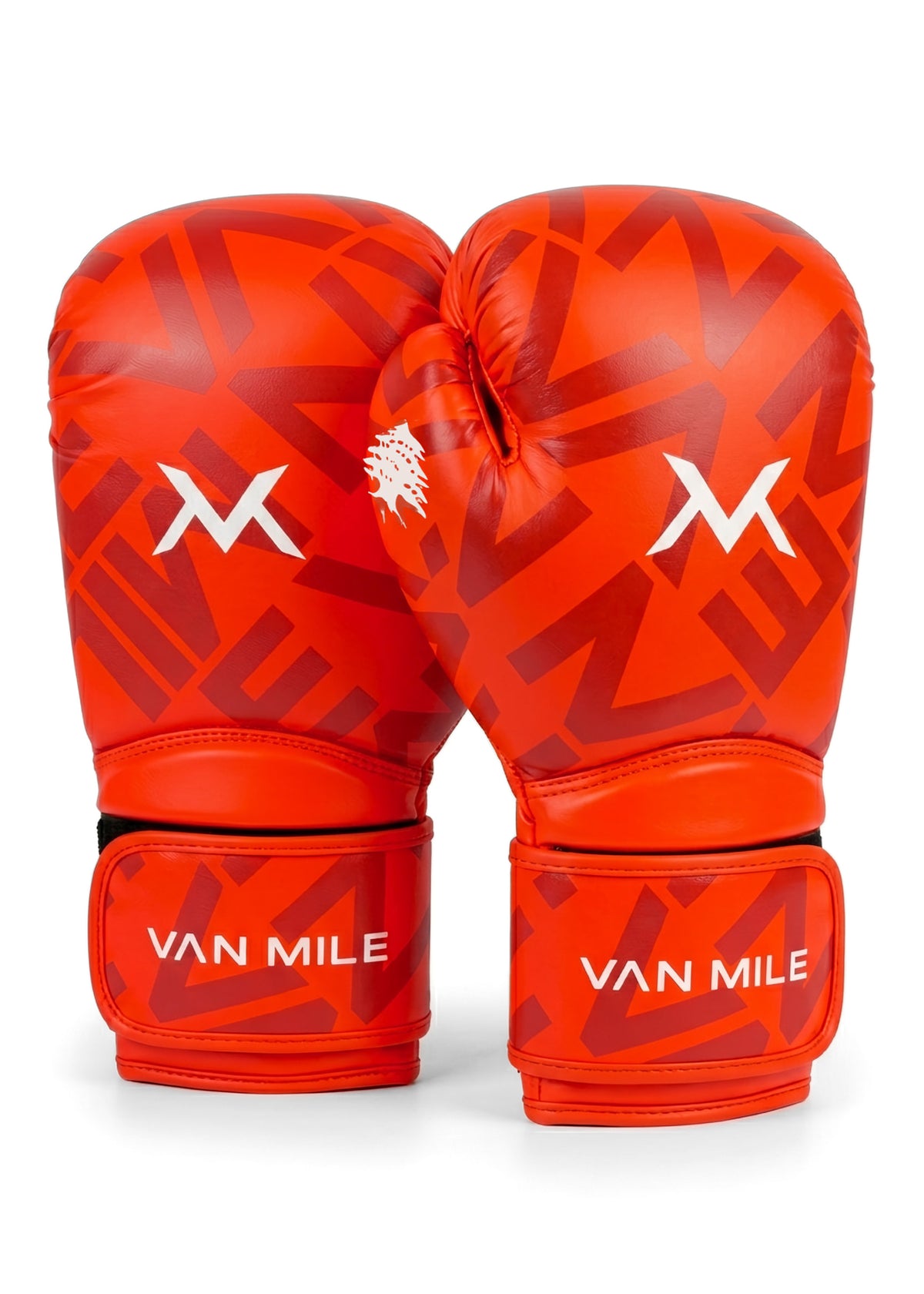 VAN MILE Monogram Boxing Gloves in Orange – the pair