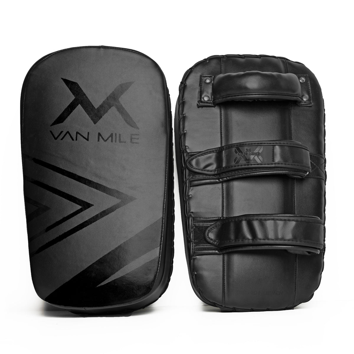 VAN MILE PU2.0 Thai Pads – pair shown, striking face and strap side